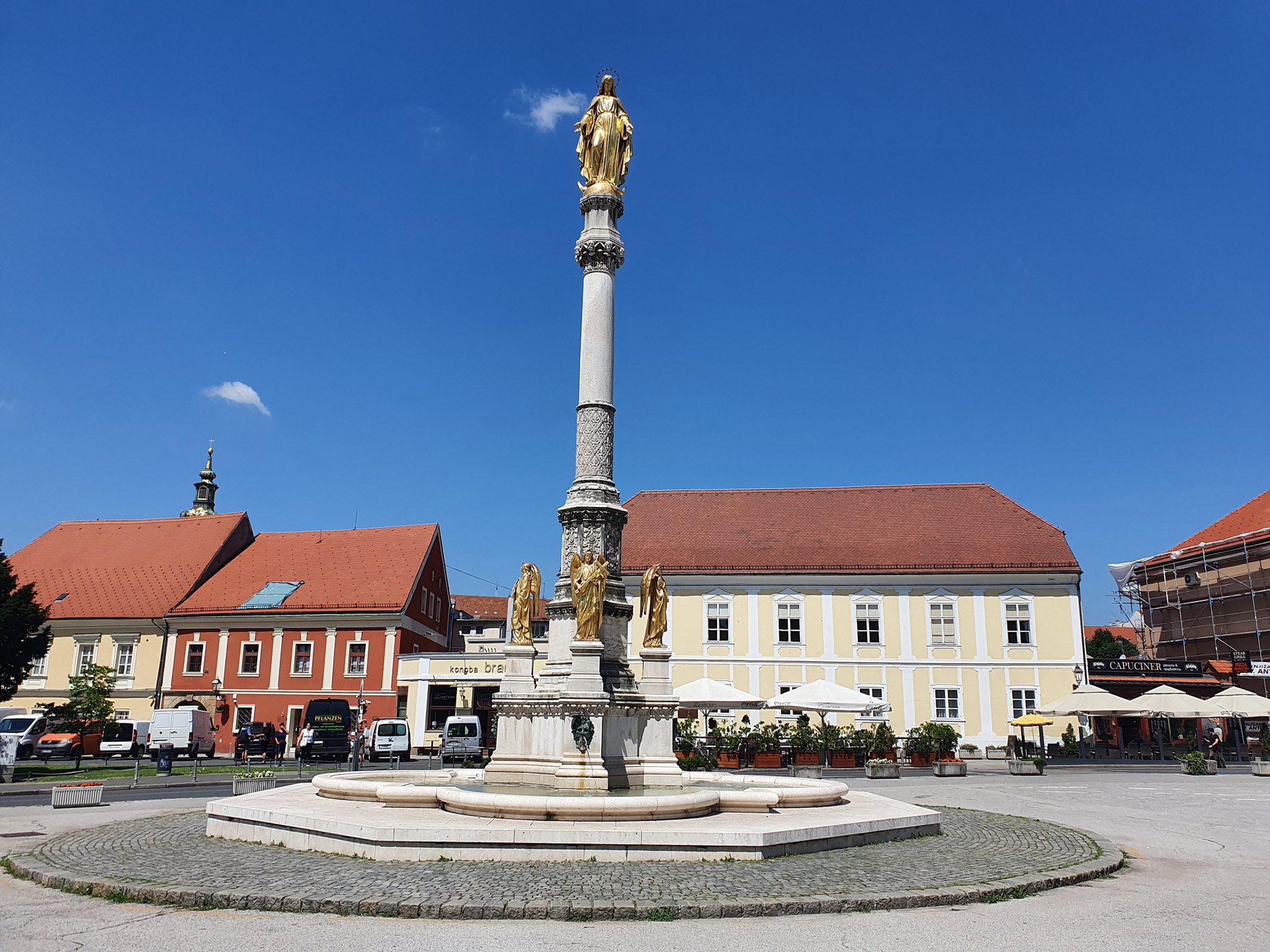 Virgin Mary Monument, Zagreb
